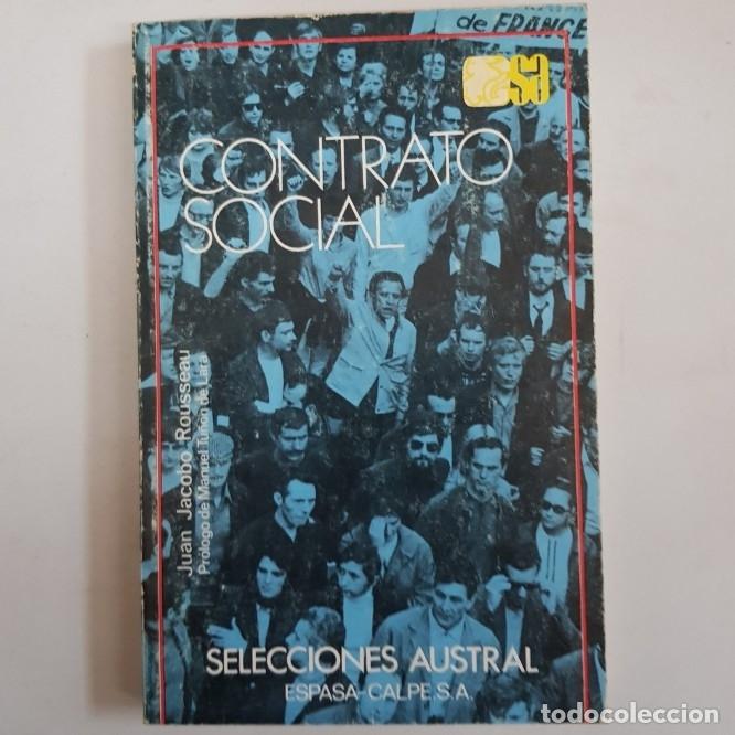 Libros: Contrato social - rousseau - tdk112 - - Foto 1