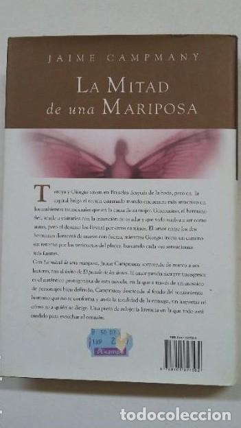 Libros: La mitad de una mariposa. - Jaime Campmany. TDK183 - - Foto 2