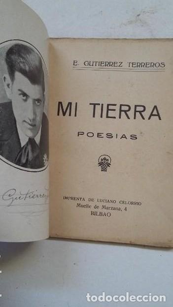 Libros: MI TIERRA. E. GUTIERREZ TERREROS. BILBAO. - - Foto 3