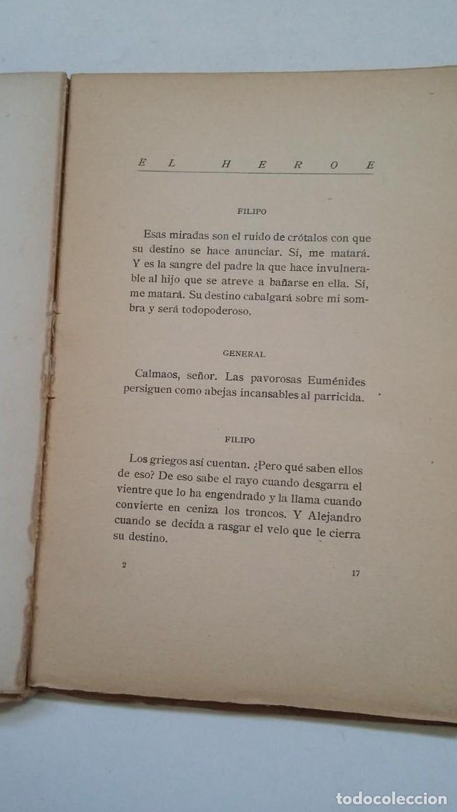 Libros: El H&eacute;roe. Tragedia. Jos&eacute; CAM&Oacute;N AZNAR. EDICIONES PARTENON. TDK172 - - Foto 2
