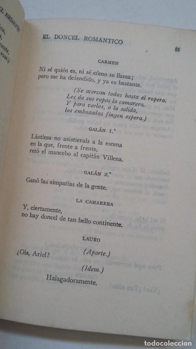 Libros: EL DONCEL ROMANTICO. LUIS FERNANDEZ ARDAVIN. TDK173 - - Foto 2