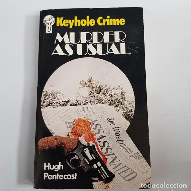Libros: MURDED ASUSUAL - HUGH PENTECOST - LIBRO EN INGLES - tdk479 - - Foto 1
