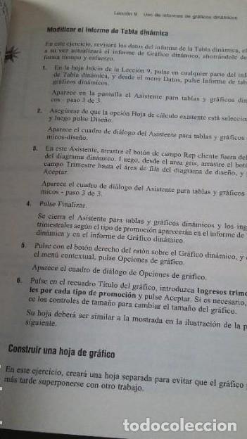 Libros: PASO A PASO. MICROSOFT EXCEL 2000. CURSO OFICIAL. MCGRAW HILL. TDK294 - - Foto 3