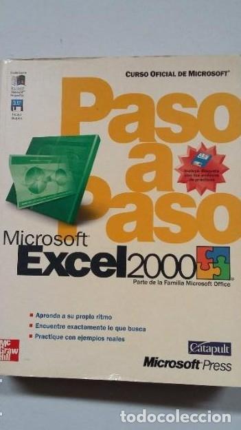 Libros: PASO A PASO. MICROSOFT EXCEL 2000. CURSO OFICIAL. MCGRAW HILL. TDK294 - - Foto 1