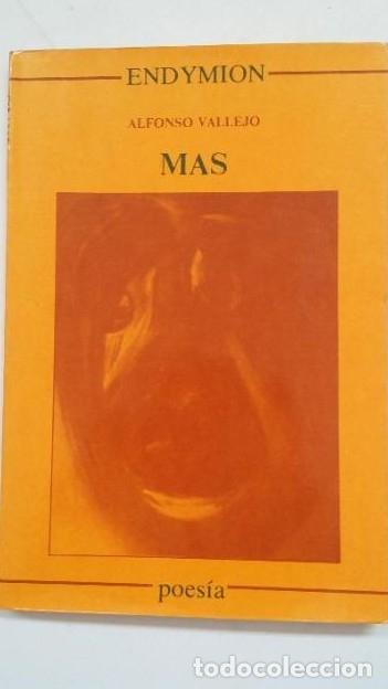 Libros: Mas. - Vallejo Alfonso. POESIA. TDK296 - - Foto 1
