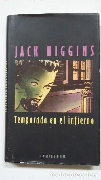 Libros: TEMPORDA EN EL INFIERNO. JACK HIGGINS. CIRCULO DE LECTORES. TDK309 - - Foto 1