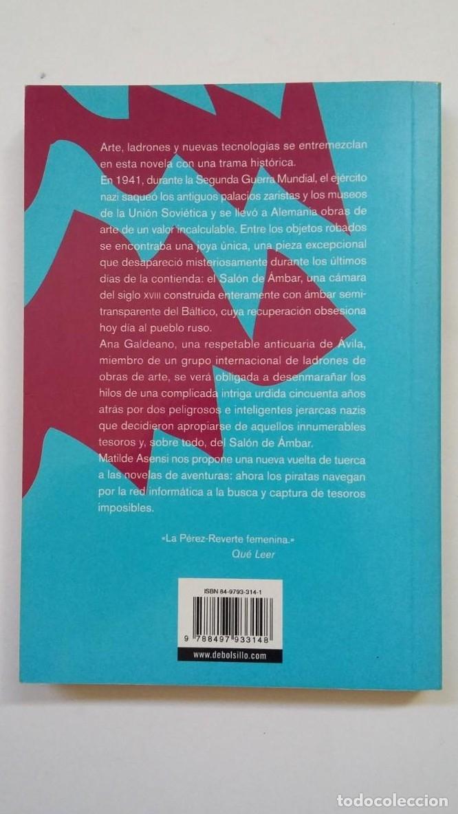 Libros: El sal&oacute;n de &aacute;mbar. Matilde Asensi. DEBOLSILLO. TDK194 - - Foto 2