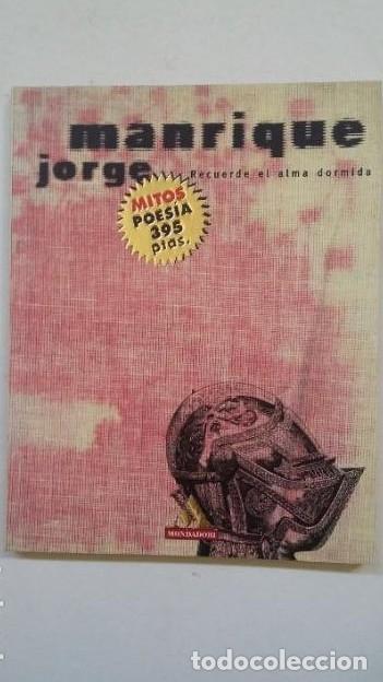 Libros: RECUERDE EL ALMA DORMIDA. - JORGE MANRIQUE. TDK185 - - Foto 1