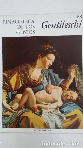 Livros em segunda mão: Pinacoteca de los genios. Fascículo Nº 68. GENTILESCHI. EDITORIAL Codex. TDKC58 -