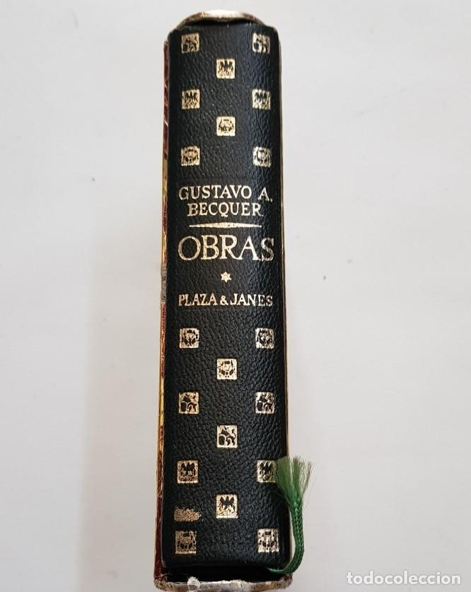Libros: Gustavo A.Becquer, Obras, Plaza Janes - tdk79 - - Foto 1