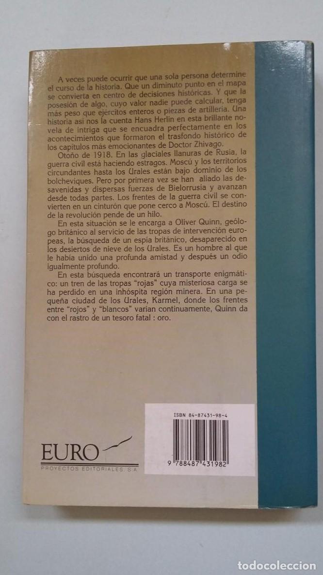 Libros: EL EXPRESO SIBERIANO - Hans Herlin. TDK449 - - Foto 2