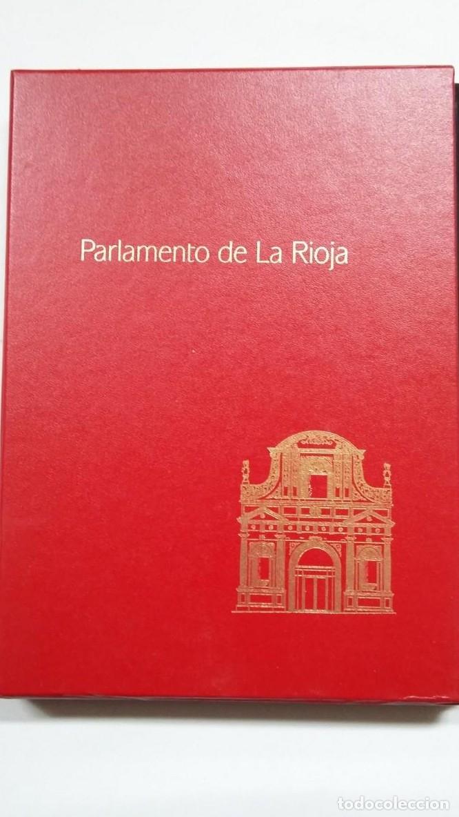 Libros: PARLAMENTO DE LA RIOJA. - LIBRO Y ESTUCHE. TDK456 - - Foto 1