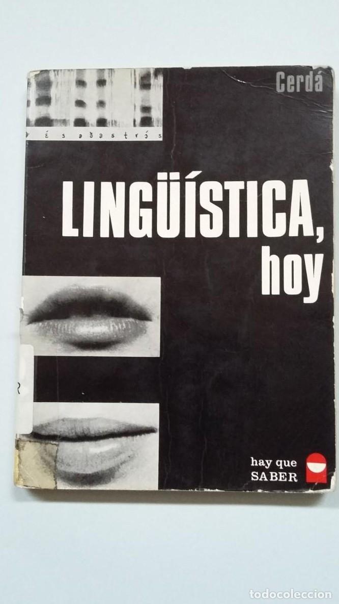 Libros: LING&Uuml;&Iacute;STICA HOY. RAMON CERD&Aacute;. EDITORIAL TEIDE. TDK460 - - Foto 1