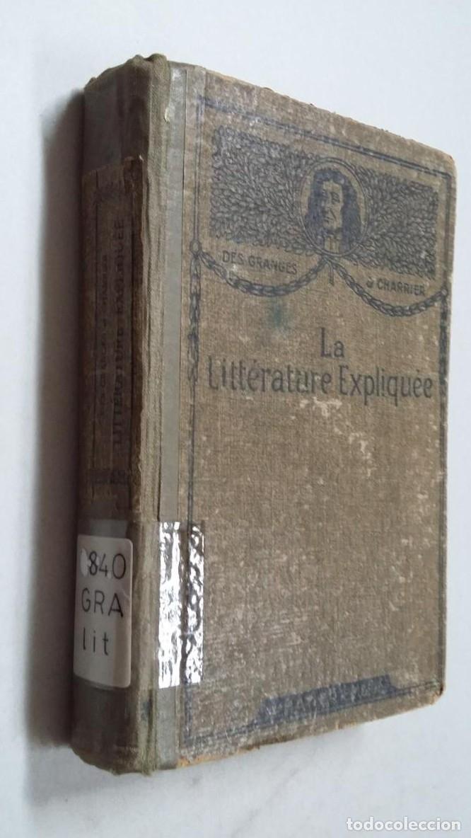Libros: La Litt&eacute;rature Expliqu&eacute;e - Granges / Charrier. A. HATIER Editeur. TDK459 - - Foto 1