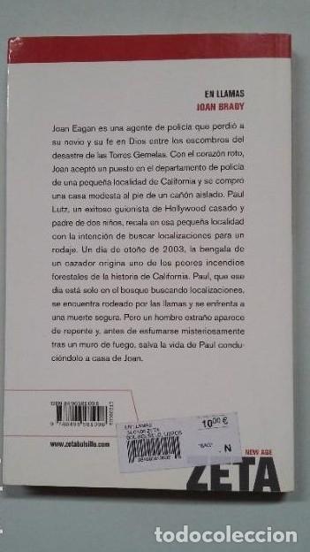 Libros: EN LLAMAS. - JOAN BRADY. TDK321 - - Foto 2