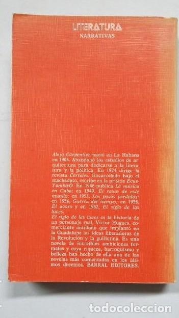 Libros: EL SIGLO DE LAS LUCES. ALEJO CARPENTIER. EDICIONES DE BOLSILLO. TDK321 - - Foto 2