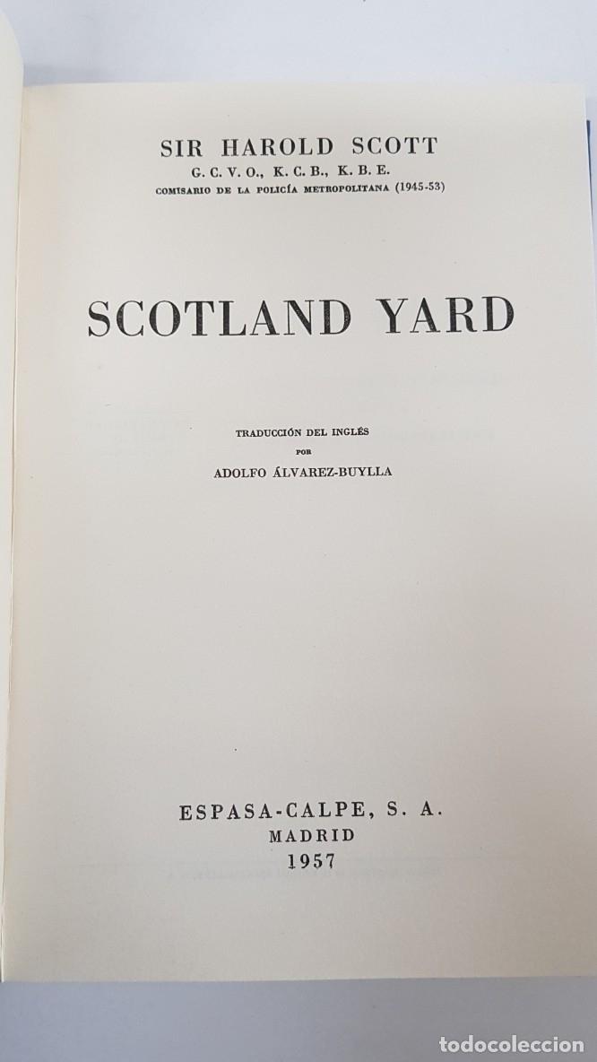 Libros: Scotland yard - harold scott - tdk35 - - Foto 2