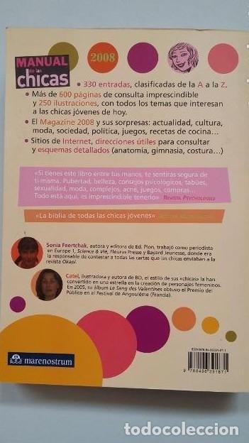Libros: MANUAL DE LAS CHICAS 2008 - Sonia Feertchak y Catel. TDK239 - - Foto 2
