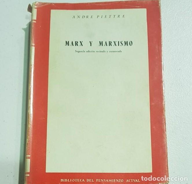 Libros: Marx y marxismo - andre piettre - tdk126 - - Foto 1