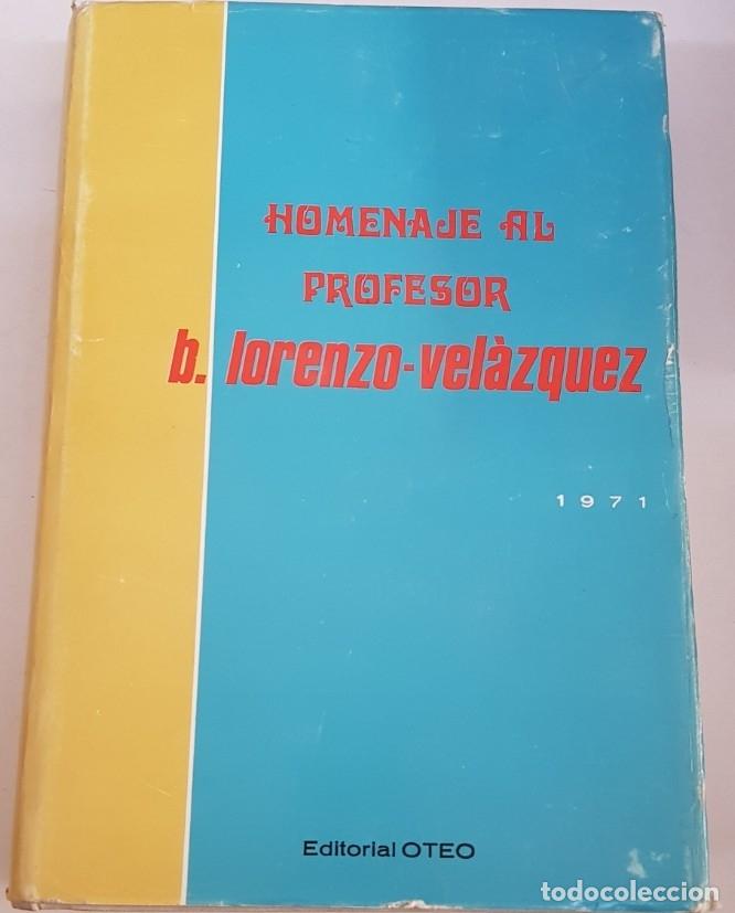 Libros: Homenaje al profesor lorenzo velazquez - tdk202 - - Foto 1