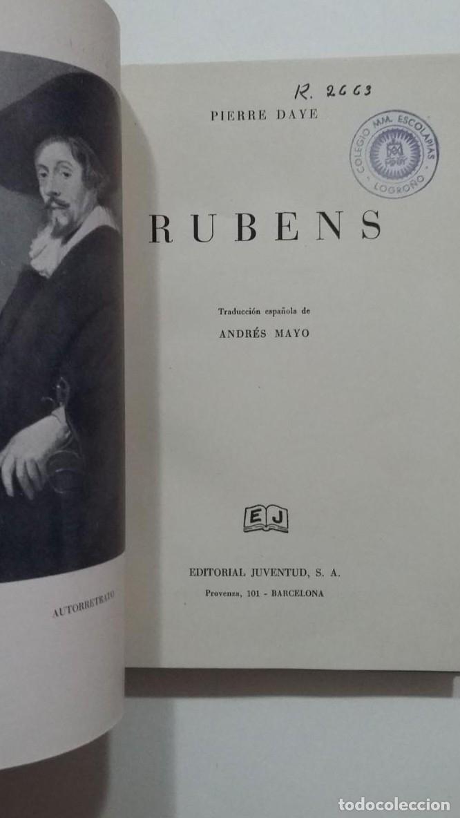 Libros: Rubens. - Pierre Daye. EDITORIAL JUVENTUD. TDK426 - - Foto 2