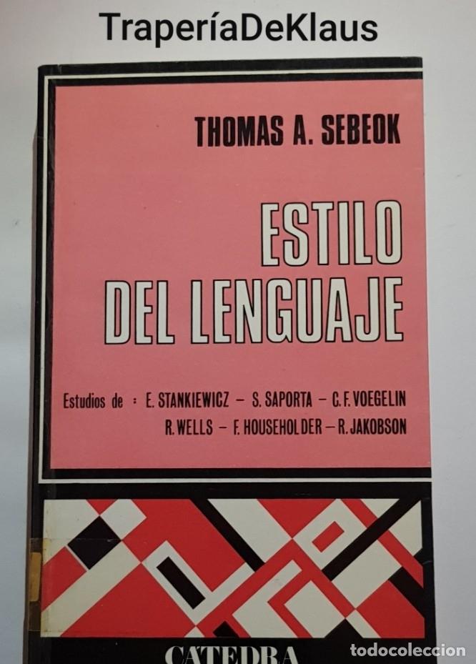 Libros: Estilo del lenguaje - thomas a sebeok - tdk213 - - Foto 1