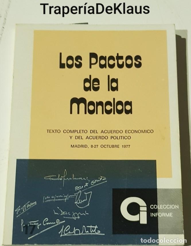 Libros: Los pactos de la moncloa - tdk117 - - Foto 1
