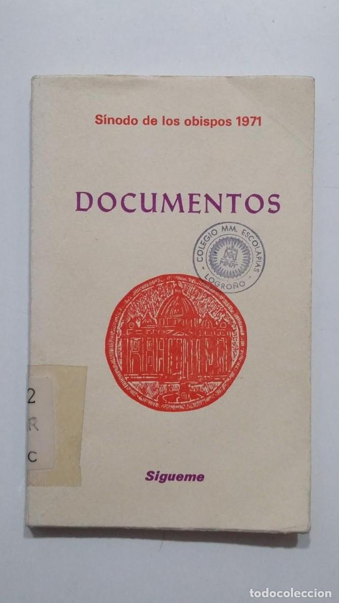 Libros: SINODO DE LOS OBISPOS 1971. - DOCUMENTOS - SIGUEME. TDK436 - - Foto 1