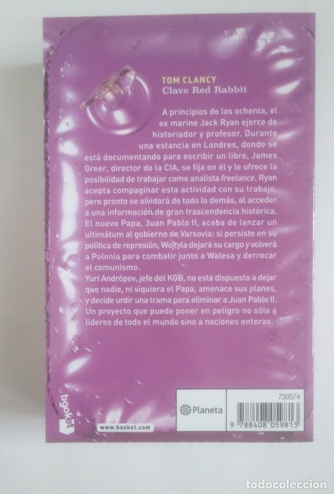 Libros: Clave Red Rabbit. - TOM CLANCY. TDK382 - - Foto 2
