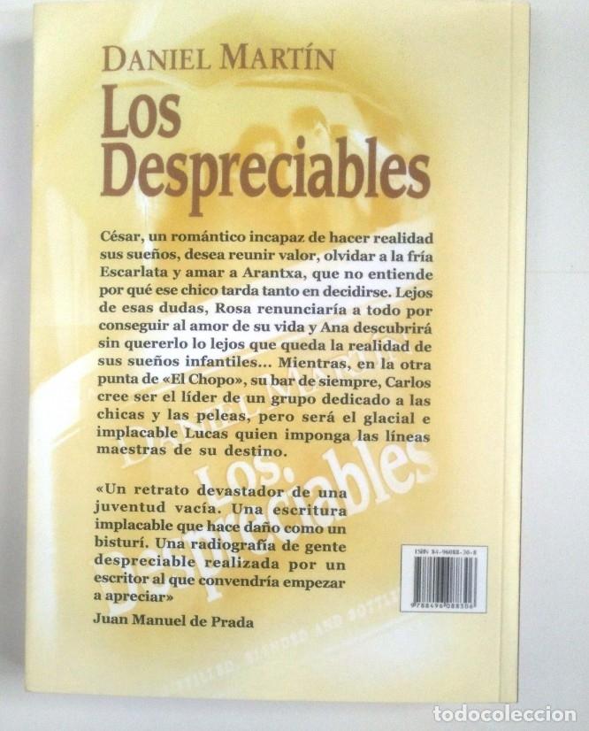 Libros: LOS DESPRECIABLES. - DANIEL MARTIN. LIBROSLIBRES. tdk385 - - Foto 2