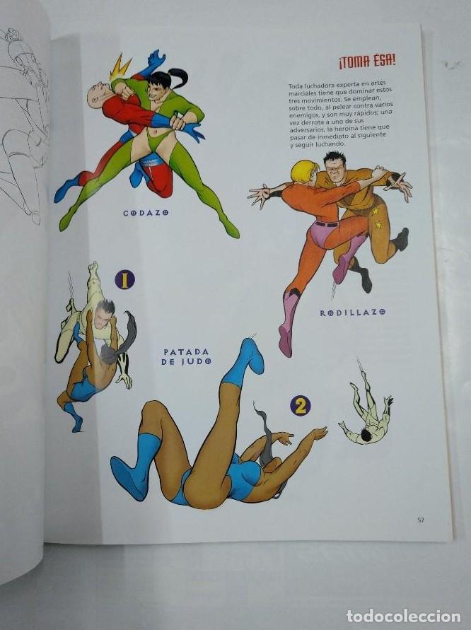 Libros: COMO DIBUJAR SUPER CHICAS DE COMIC. CHRISTOPHER HART. MARTINEZ ROCA. TDK97 - - Foto 3