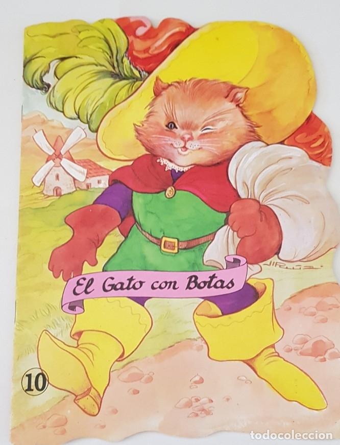 Libros: cuento troquelado - el gato con botas - tdkc15 - - Foto 1