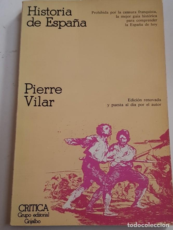 Libros: Historia de espa&ntilde;a - pierre vilar - tdk108 - - Foto 1