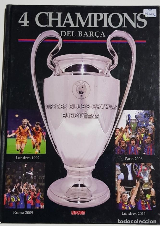 Libros: 4 champions del barca - arm26 - - Foto 1