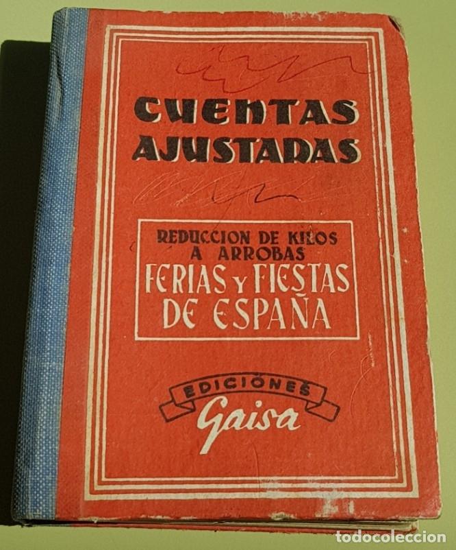 Libros: Cuentas ajustadas - gaisa - tdk16 - - Foto 1