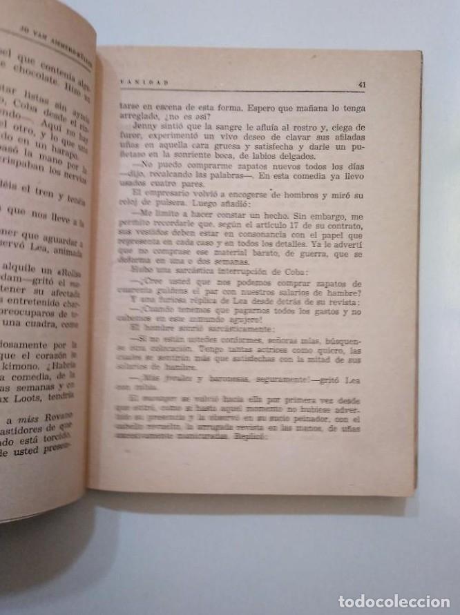 Libros: VANIDAD. - AMMERS-K&Uuml;LLER, JO VAN. HISPANO AMERICANA DE EDICIONES. TDK377B - - Foto 2