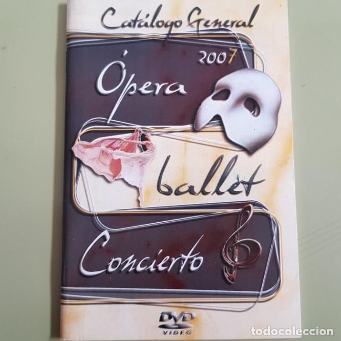 Libros: catalogo general opera ballet concierto - 2007 - tdk39 - - Foto 1
