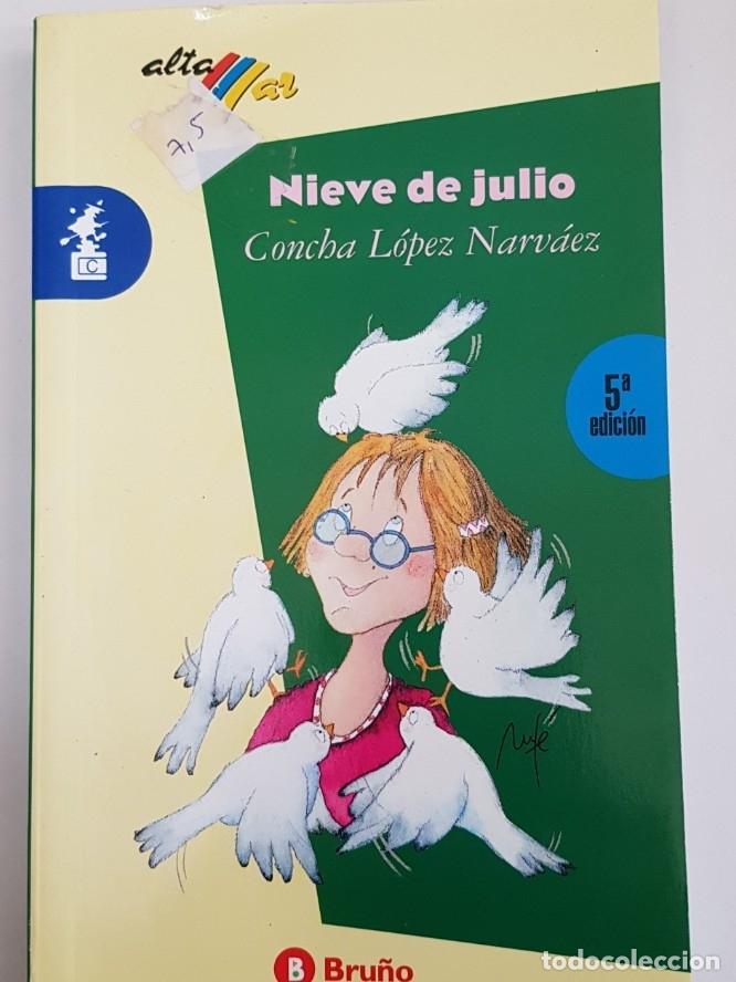 Libros: Nieve de julio - concha lopez narvaez - bru&ntilde;o - tdk29 - - Foto 1