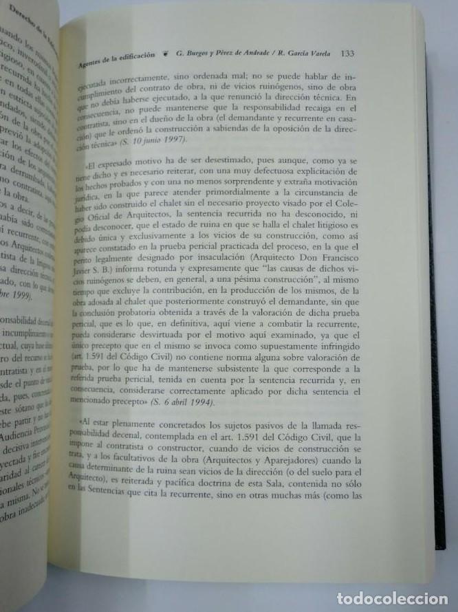 Libros: DERECHO DE LA EDIFICACION. PASCUAL SALA SANCHEZ. BOSCH. TDK182 - - Foto 2