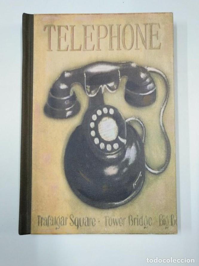 Libros: LIBRO GUIA TELEFONICA. PORTADA TELEPHONE. SIN USAR. TDK351 - - Foto 1
