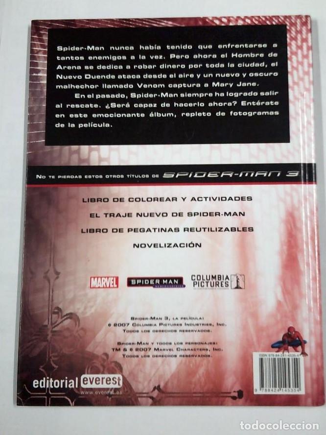 Libros: SPIDERMAN 3. LIBRO DE LA PEL&Iacute;CULA. EDITORIAL EVEREST. TDK296 - - Foto 2