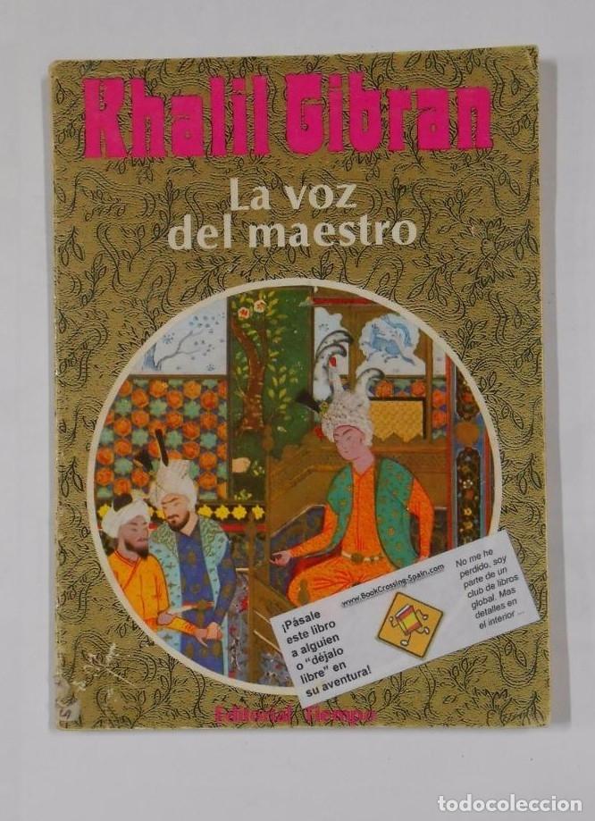 Libros: KHALIL GIBRAN. LA VOZ DEL MAESTRO. TDK322 - - Foto 1