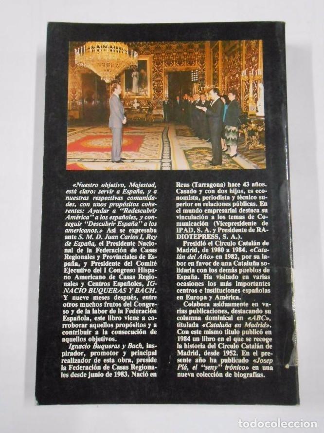 Libros: REDESCUBRIR AM&Eacute;RICA. DESCUBRIR ESPA&Ntilde;A. - BUQUERAS Y BACH, IGNACIO. TDK18 - - Foto 2