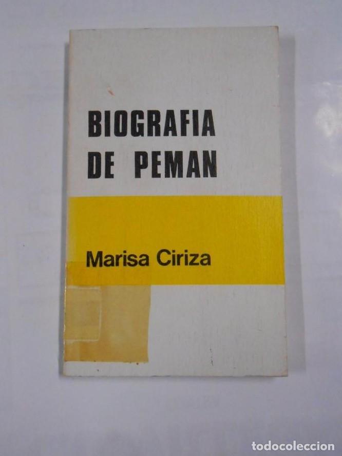 Libros: Biograf&iacute;a de Jos&eacute; M&ordf; Pem&aacute;n. MARISA CIRIZA. TDK152 - - Foto 1