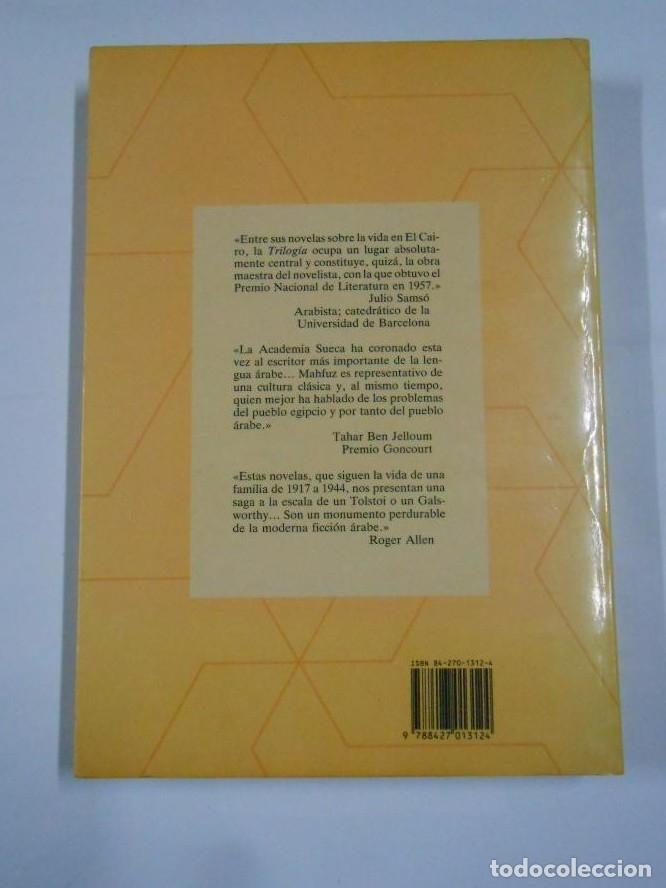 Libros: ENTRE DOS PALACIOS. - NAGUIB MAHFUZ. TDK124 - - Foto 2