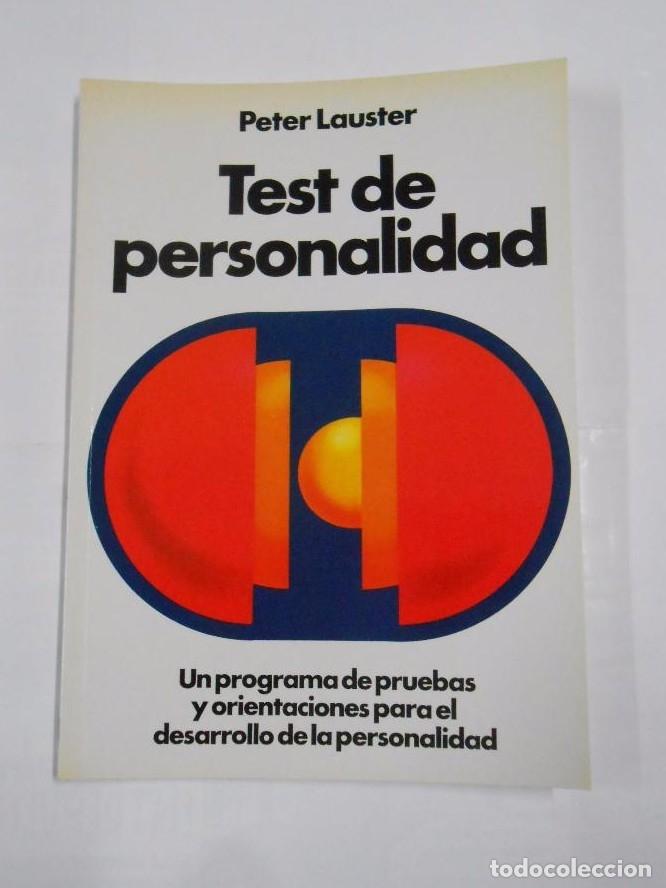 Libros: TEST DE PERSONALIDAD. LAUSTER, PETER. TDK124 - - Foto 1