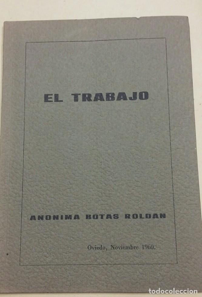 Libros: ANONIMA BOTAS ROLDAN - EL TRABAJO - tdk227 - - Foto 1