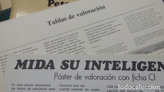 Libros: MIDA SU INTELIGENCIA - PETER LAUSTER - TDK233 - - Foto 3