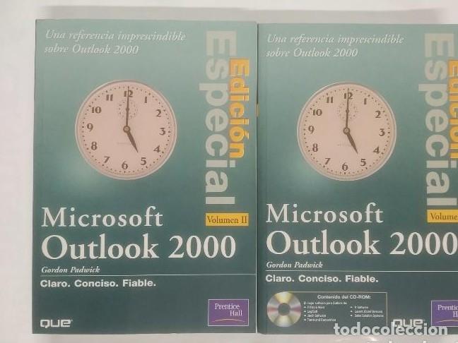 Libros: MICROSOFT OUTLOOK 2000. GORDON PADWICK. EDICIONES ESPECIAL 2 TOMOS. PRENTICE HALL. TDK257 - - Foto 1