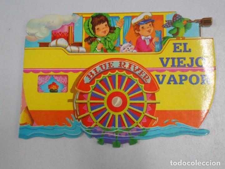 Libros: EL VIEJO VAPOR. COLECCION VACACIONES N&ordm; 2. EDICIONES TESTA. CUENTOS TROQUELADOS. TDKC7 -